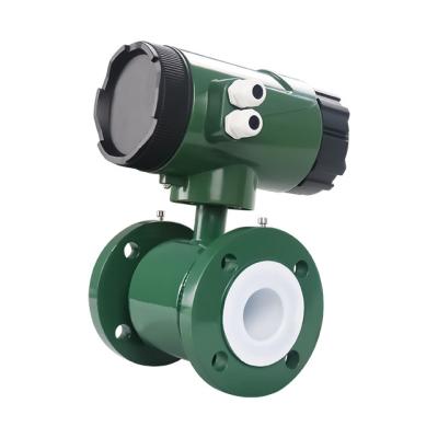 China Automatic Flowmeter Integrated Pipeline Flowmeter Electromagnetic Sewage Flowmeter for sale