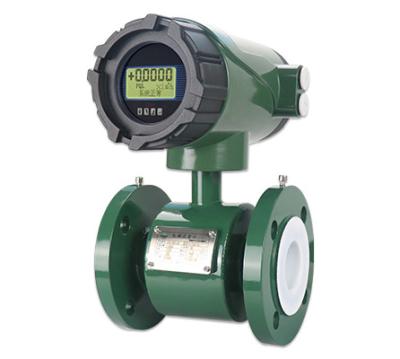China Battery Operated Sewage Electromagnetic Flow Meter Plug-In Pipeline Flow Meter for sale