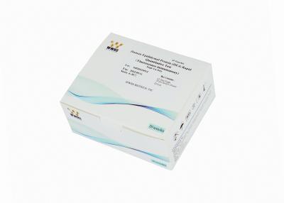 중국 HE4 신속한 정량적 형광 면역분석 시험 카세트 FIA POCT IVD 판매용