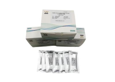 China Covid-19 Antigen Rapid Test Kit Colloidal Gold IVD Diagnostic Reagent Cassette for sale
