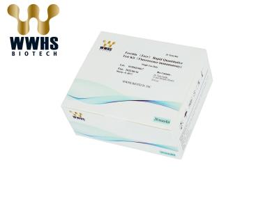 China Hoge Nauwkeurigheidsferritin Testuitrusting, IVD Analyse Één Stappcr Kit For Medical Te koop