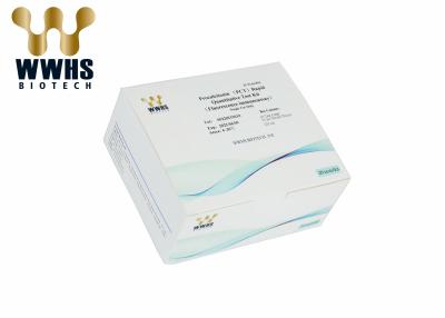 China PCT Rapid Test Kit Fluorescence Immunoassay Test Cassette for sale