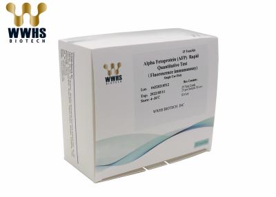 China Schneller Test AFP IVD POCT Kit IFA/kolloidale Goldreagens-Kassette für Tumormarker zu verkaufen