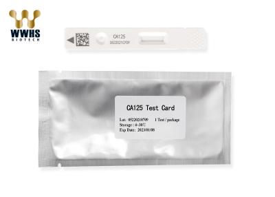 China CA125 Test Kit Tumor Marker FIA POCT 25T in whole blood, plasma and serum for sale