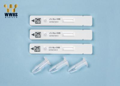 China cTnI Cardiac Troponin I Kit Fluorescence Immunoassay 20 Test Pack For IVD Device for sale