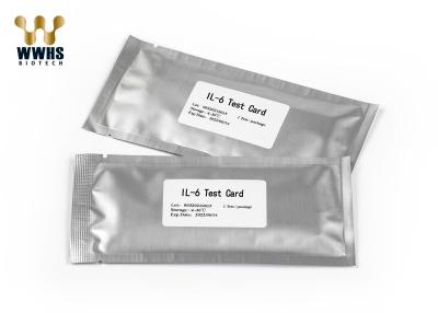 China IL-6 Diagnostic Kit For Interleukin-6 Rapid Test Kit 25t IFA IVD CE FDA In Human Whole Blood for sale