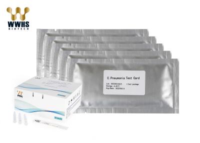 China C.Pneumonia Immunoassay System IVD Rapid Test Kit IFA and Colloidal Gold Diagnostic WWHS Reagent Cassette for sale