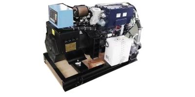 China 9kW dieselgenerator voor de scheepvaart met zeewaterpomp koelsysteem USE Te koop