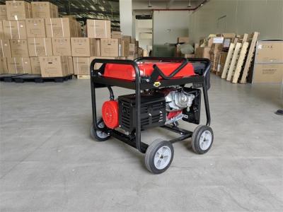China Air Cooled Portable Diesel Generator 3kW Standby Generator With Key Start Handle Wheel for sale