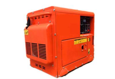 China Compact 4.5kW Silent Portable Diesel Generator For Home With Recoil Type Hand Starting for sale