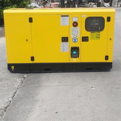 China 50Hz 20kW Silent Yuchai Diesel Generator Emergency Diesel Generator Set With Soundproof Enclosed Canopy for sale