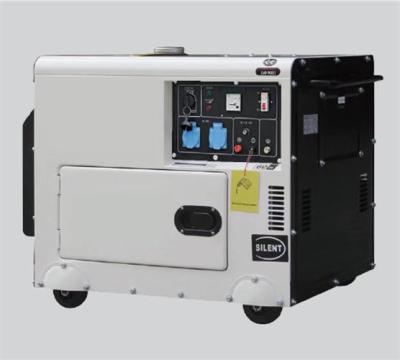 China AC Single Phase Output 3.3KW 5KW 6.5KW Silent Diesel Generator Air Cooled for sale
