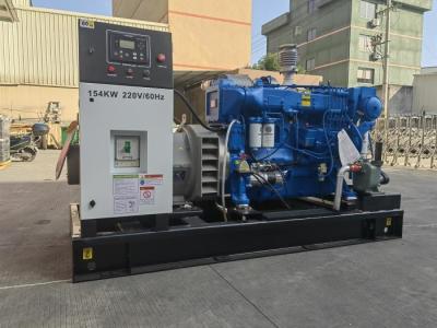 中国 150kW Marine Diesel Generator Powered by Weichai Marine Engine with Leory Somer Alternator 販売のため