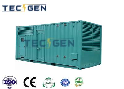 China 720kw Weichai Generador Conjunto Contenedor Canopy insonorizado para telecomunicaciones en venta