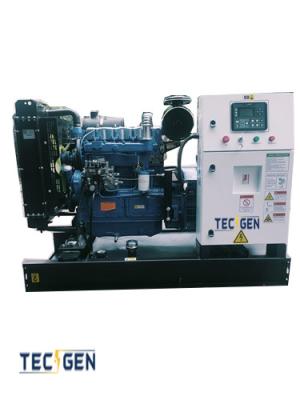 China 23 kVA Ricardo-generator 3-fasegenerator met open frame type voor back-up gebruik Te koop