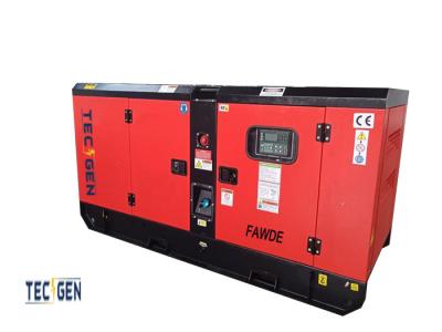 China 60Hz Diesel Generator 56kVA FAWDE Generator With Soundproof Canopy Outdoor Use for sale