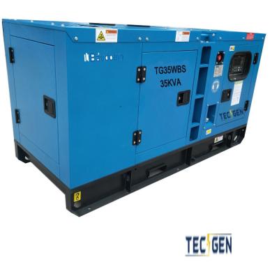 China 35kVA Baudouin Power Generator 28kW Diesel Engine Generator For Continuous Operation zu verkaufen