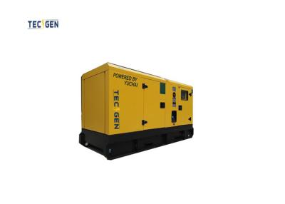 China 1800rpm 58kW Diesel Electric Generator Yuchai Diesel Generator With Ultra Silent Canopy for sale