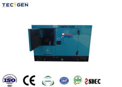 China Compact 11kW silent genset 3 cylinder diesel genset powered by SDEC diesel engine for sale