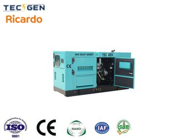 中国 Standy 18kVA Ricardo generating set silent Ricardo generators for power solution 販売のため