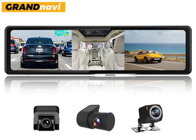 Chine DVR Car Dash Cam Hd 1080P 11.26 ''Rétroviseur de caméra de tableau de bord à double lentille haute résolution à vendre