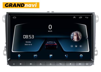 China GPS Navigation VW Car Radio 2+32G Bluetooth 9 Inch Android Car Stereo Passat Tiguan for sale