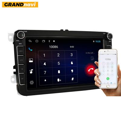 China Android 10 VW Car Radio USB FM With HD Radio / Rear View Camera for sale
