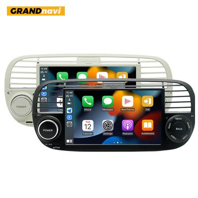 China Android 12 Car Radio Multimedia Player Wireless Carplay For FIAT 500 2007-2015 for sale