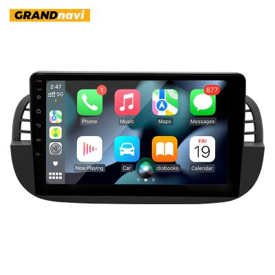 China IPS Android 13 Car Multimedia Player GPS Navigation For Fiat 500 2007 - 2015 for sale