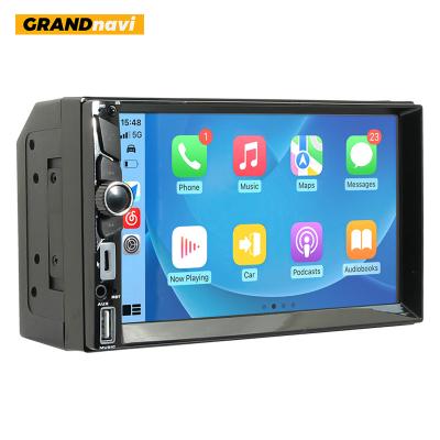 China Multimedia Car Stereo 7 Inch Car DVD Player MP5 CarPlay Video 2 Din with Mirror Link GPS Navigation MP5 Carplay for sale