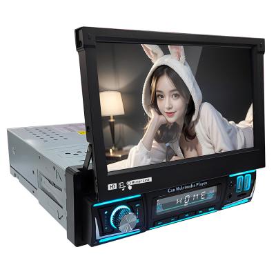 China Universal 7 Inch HD LCD Display Car Radio BT GPS Navigation Multimedia Mirror Link Car Media Player for sale
