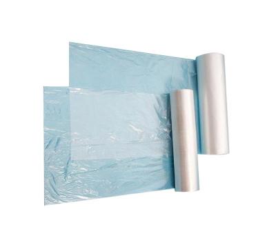 China Flat Poly Commercial Food Bags Open Top Clear Film Custom Made Size for sale