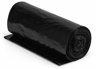 China Heavy Duty Recyclable Garbage Bags 95 - 96 Gallon Black Colour LDPE Material for sale