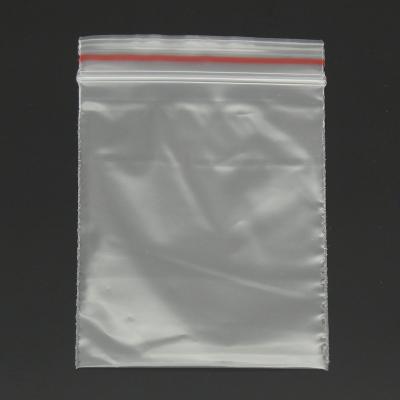China Self Adhesive Zip Lock Plastic Bags Reusable Food Pouch Clear Colour​ for sale