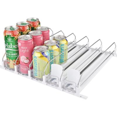 China Bottled Soda Can Drink Dispenser Organizer for Refrigerator for sale