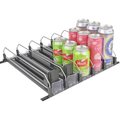 China Bottled Soda Can Drink Dispenser Organizer for Refrigerator for sale