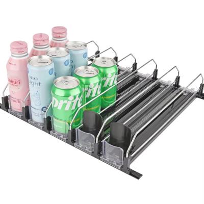 China Bottled Soda Can Drink Dispenser Organizer for Refrigerator for sale