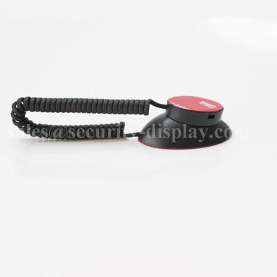 China Universal Coiled Security Tether with Magnets and Double-Sided Tape for sale