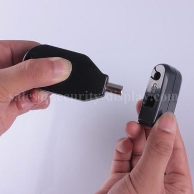 China Anti Theft Stop Hook Lock Remove Black Security Magnetic Alpha S3 Key for sale