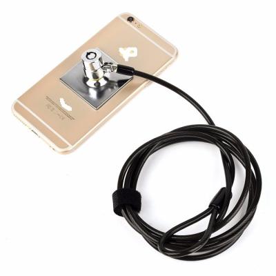 China Universal Anti Theft Security Cable Lock For Laptop PAD Cell Phone for sale