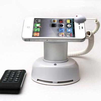 China Stand Alone Cellphone Self-Alarm Display Stand With Wireless Remote Controller for sale