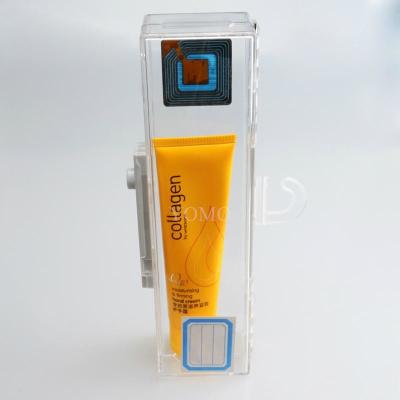 China Una caja más segura de la seguridad de EAS de los cosméticos duros claros de acrílico de la crema dental en venta