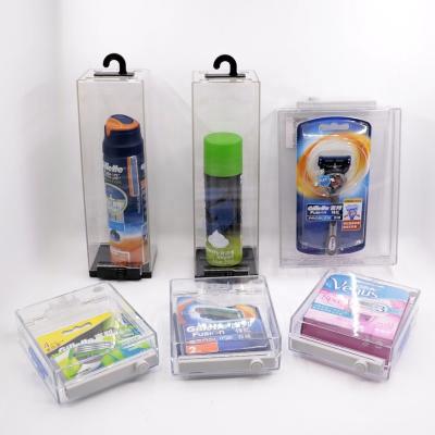 Chine Une boîte plus sûre de sécurité du magasin de détail EAS d'anti rasoir en plastique du vol rf AM à vendre