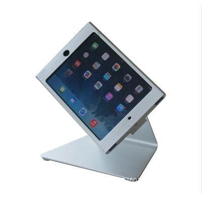 China L Shape Base Desktop Portable Standing Ipad Holder Mounting Bracket for sale
