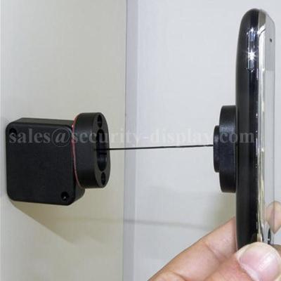 China Anti Theft 3M Adhesive 90cm Retractable Cable Holder For Shaver Display for sale