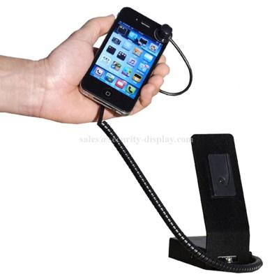 China Alarm And Charging Wall Mounted Secure Display Stand For iPhone for sale