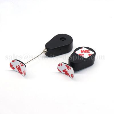 China Drip Shaped ABS Plastic Shell Anti Theft Pull Box Recoiler for sale