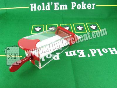 China Magic Products Baccarat Dealing Shoes Poker Size New Technology / Blackjack for sale