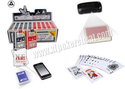 China Tamanho azul vermelho da ponte dos cartões de jogo da fraude do papel original para o analisador do póquer à venda