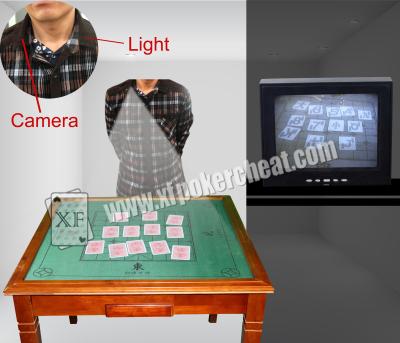 China Playing Card Scanner Collar Camera To See The Backside Marking Playing Cards for sale